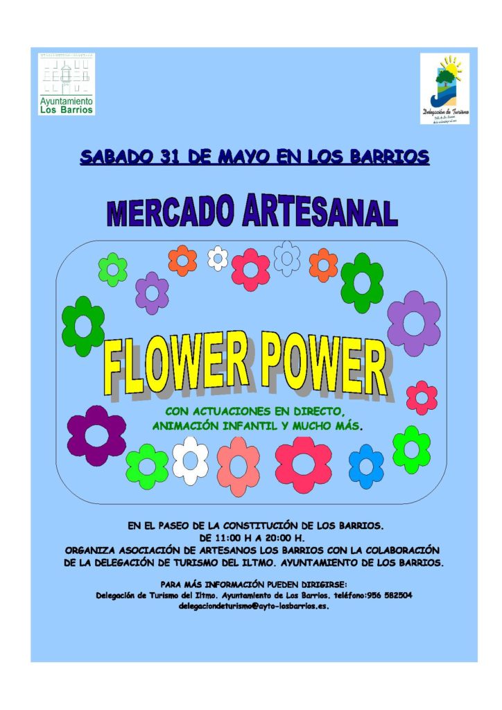 FIESTA FLOWER POWER 31 DE MAYO - Turismo Los Barrios